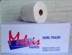 PAPEL TOALHA MELVIS 20X200 AUTO CORTE